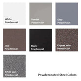 MAYA FIRE BOWL – LINEAR POWDER COAT